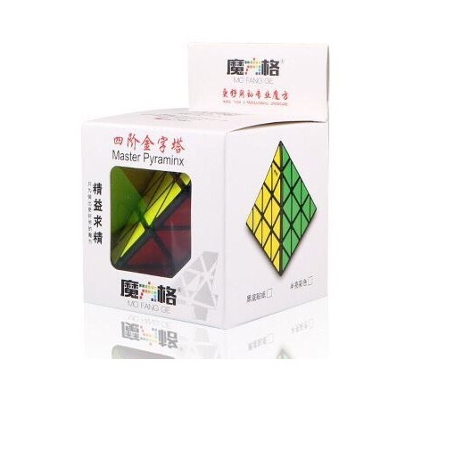 Rubik tam giác 4x4 cao cấp - Tặng kèm chân đế