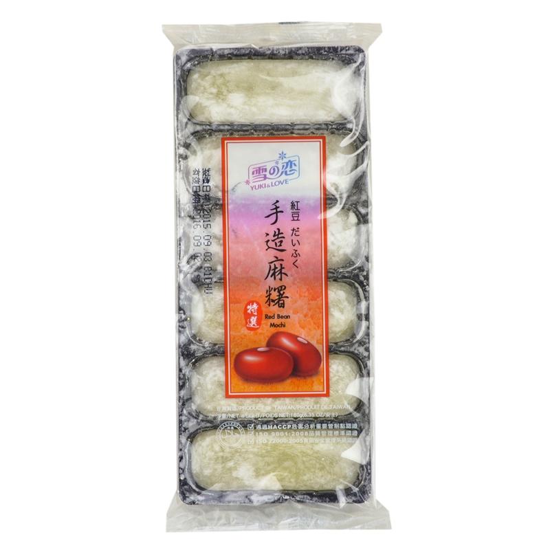 Bánh Mochi Yuki & Love Nhân Đậu Đỏ Reb Bean Mochi (180g)