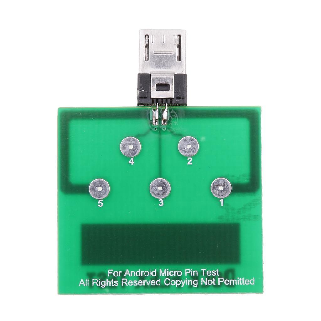 2 X Micro USB 5 Pin PCB Board for Android Mobile Phones U2 IC / USB Battery Power Charging Dock Flex Test