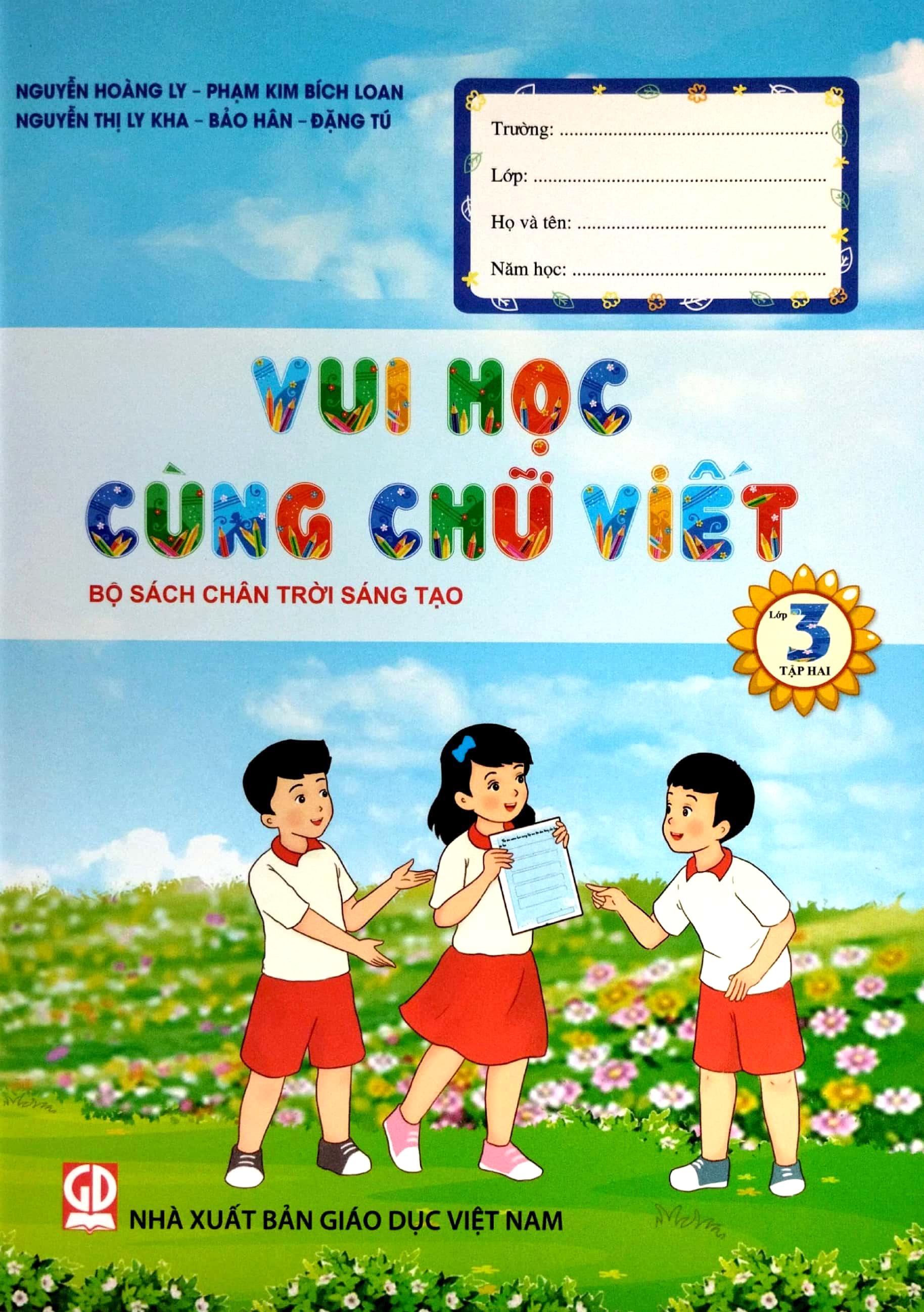 Vui Học Cùng Chữ Viết Lớp 3 - Tập 2 (Chân Trời Sáng Tạo) (2023)