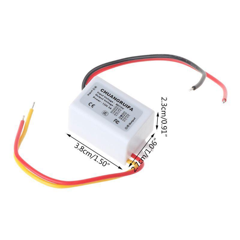 1 Mô Đun Hạ Áp Dc 12v Lên Xuống 6v 3a 15w Chống Thấm Nước