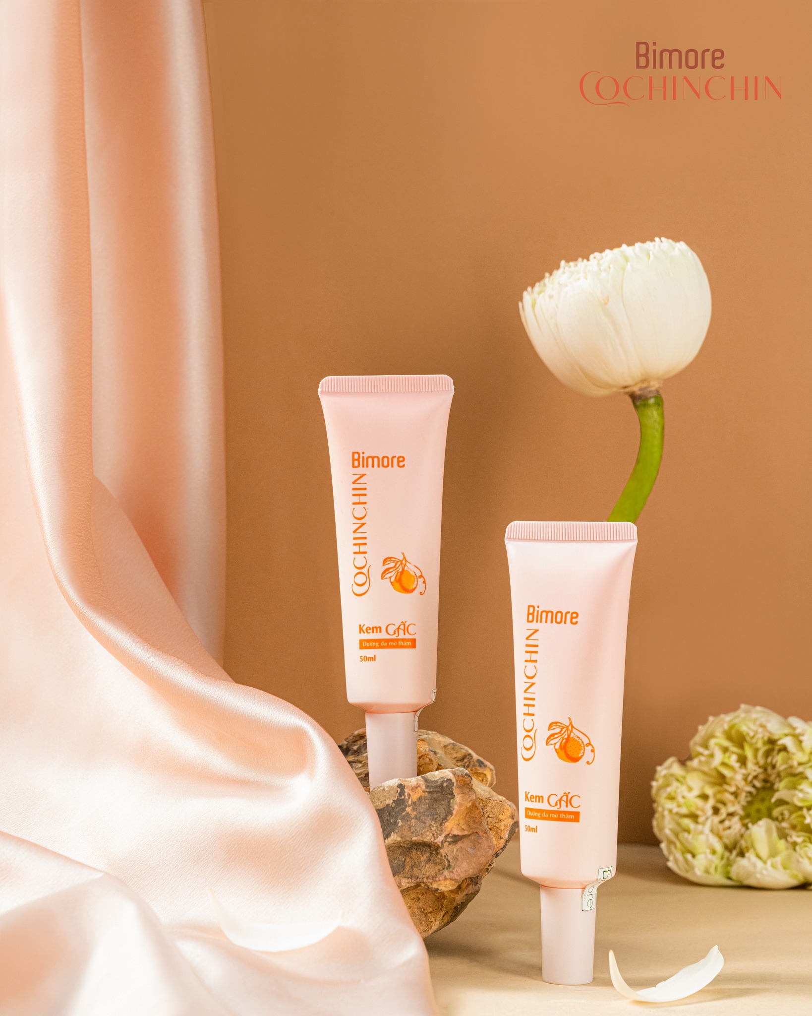Kem gấc Bimore dưỡng da mờ thâm sáng hồng da_50ml