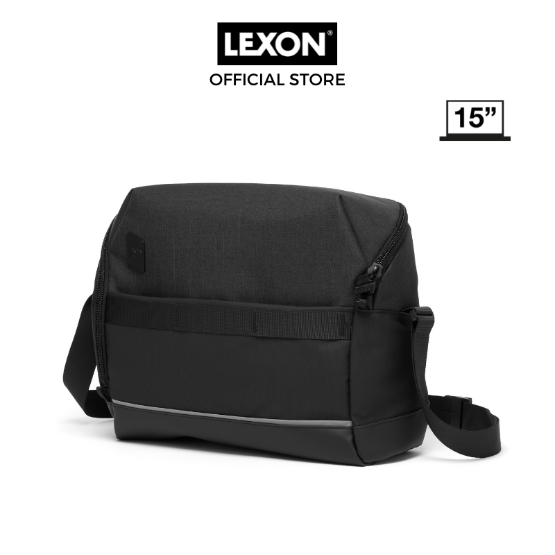 Túi du lịch đựng máy ảnh, laptop LEXON size 15inch chống sốc- TERA MESSENGER BAG - Hàng chính hãng