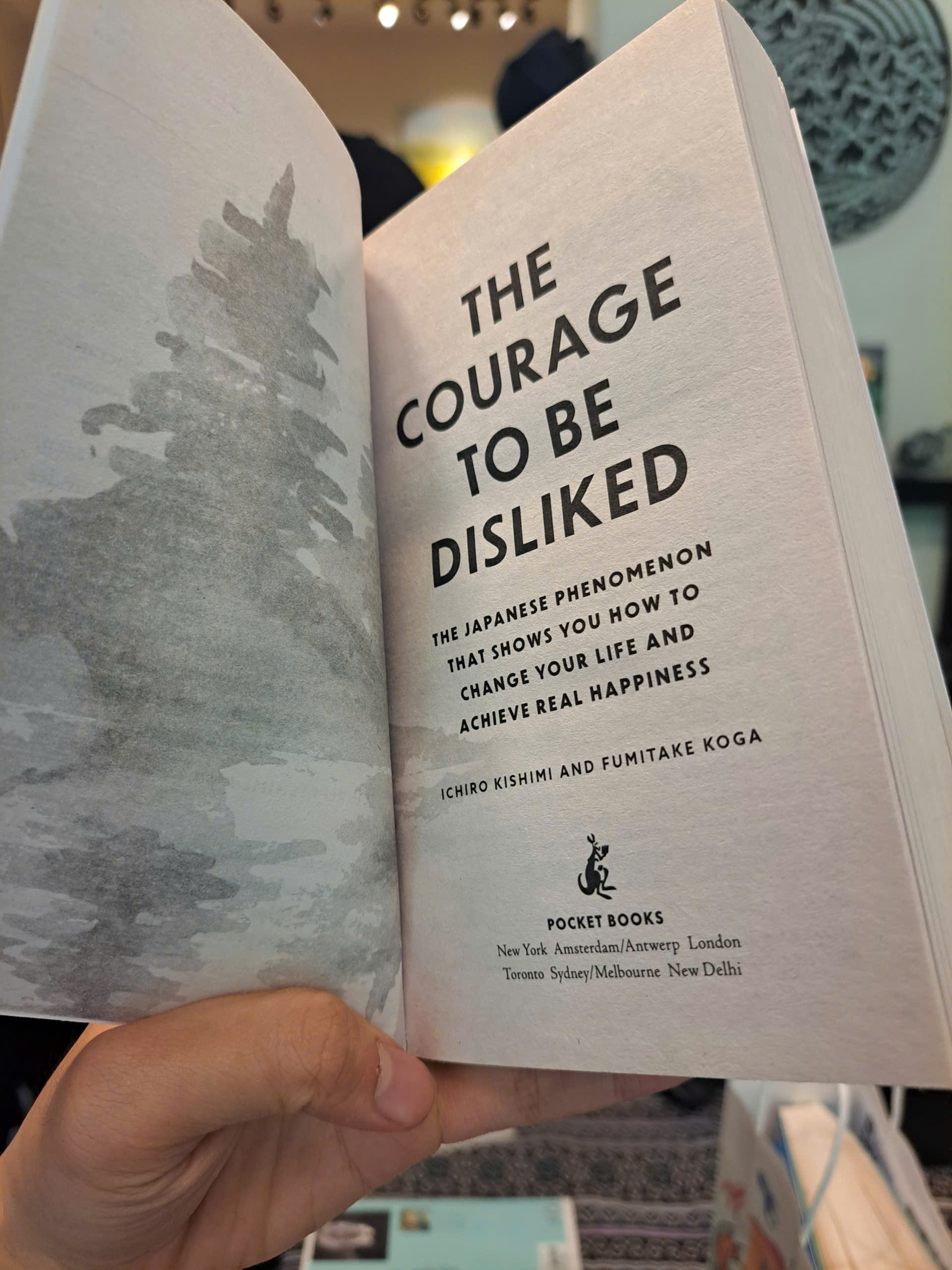 Sách - The Courage to Be Disliked by Ichiro Kishimi | Self Help / Psychology / Ngoại văn Nhập khẩu