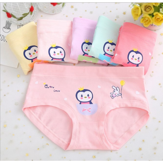 5 chiếc quần lót cotton cao cấp cho bé gái chất liệu co giãn 4 chiều cho bé thoải mái hoạt động, màu ngẫu nhiên rất dễ thương, đủ size cho mọi lứa tuổi.