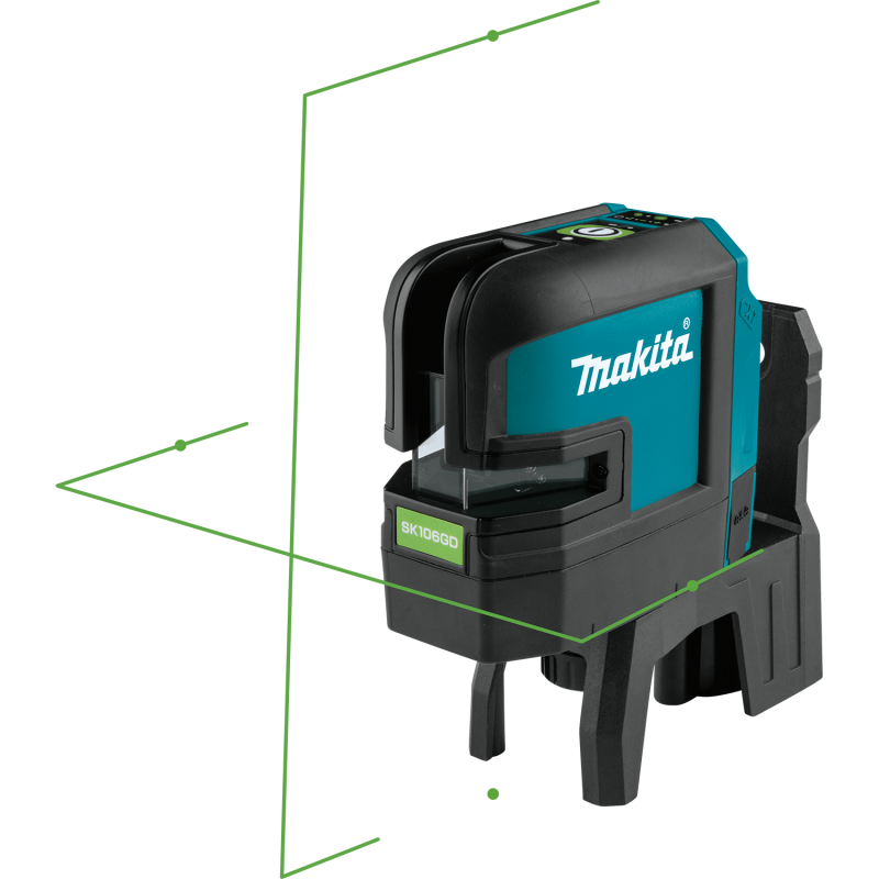 MÁY CÂN MỰC LASER 2 TIA XANH DÙNG PIN 12V 35M MAKITA SK106GDZ - HÀNG CHÍNH HÃNG