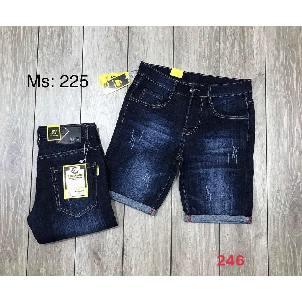 Quần short jean nam xước cao cấp vải co dãn hàng siêu đẹp hottrend Phuongnamshop20 ny1