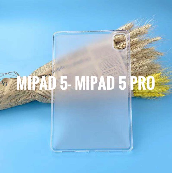 Ốp silicon cho Xiaomi Mi Pad 5, Mi Pad 5 Pro - Silicon dẻo nhám chống bám vân tay