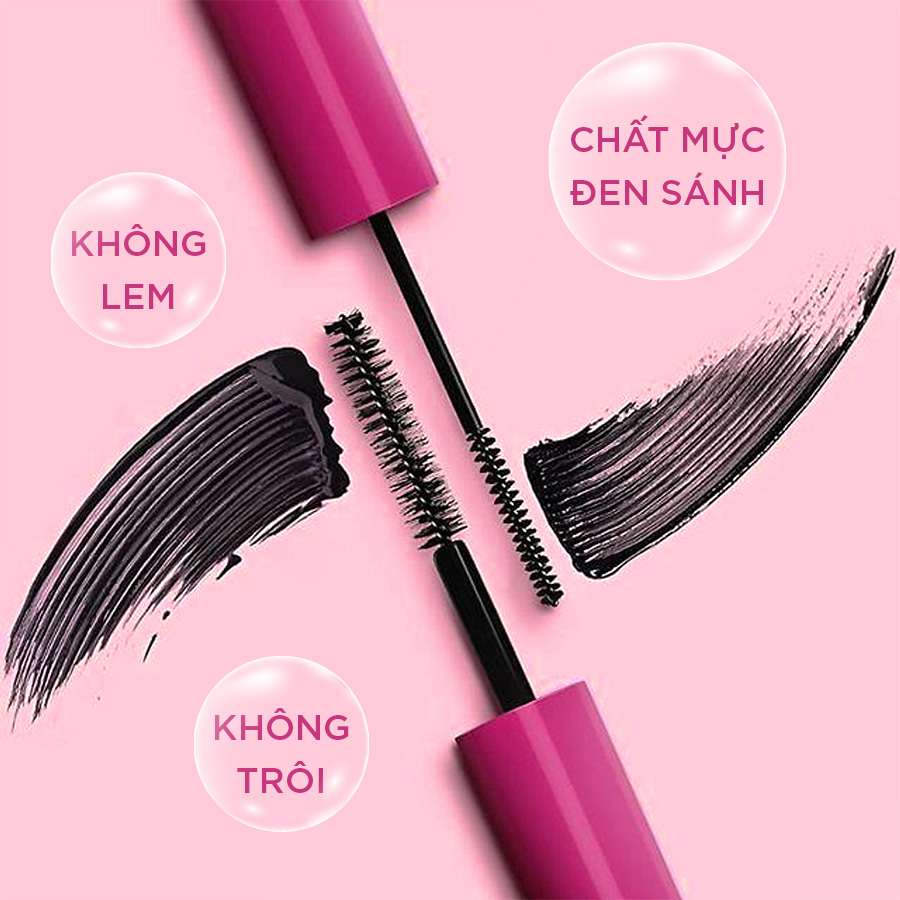 Mascara Hai Đầu Silkygirl Double Take Waterproof Duo 5g x 2