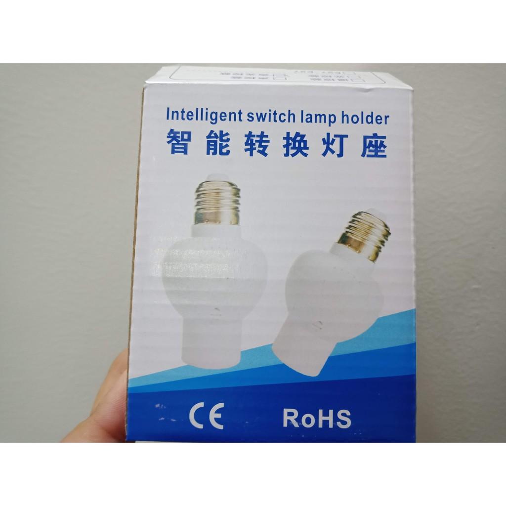 Đui đèn E27 - Đui đèn cảm ứng âm thanh - Đui đèn cảm biến ánh sáng giúp bạn vỗ tay bật đèn khi trời tối