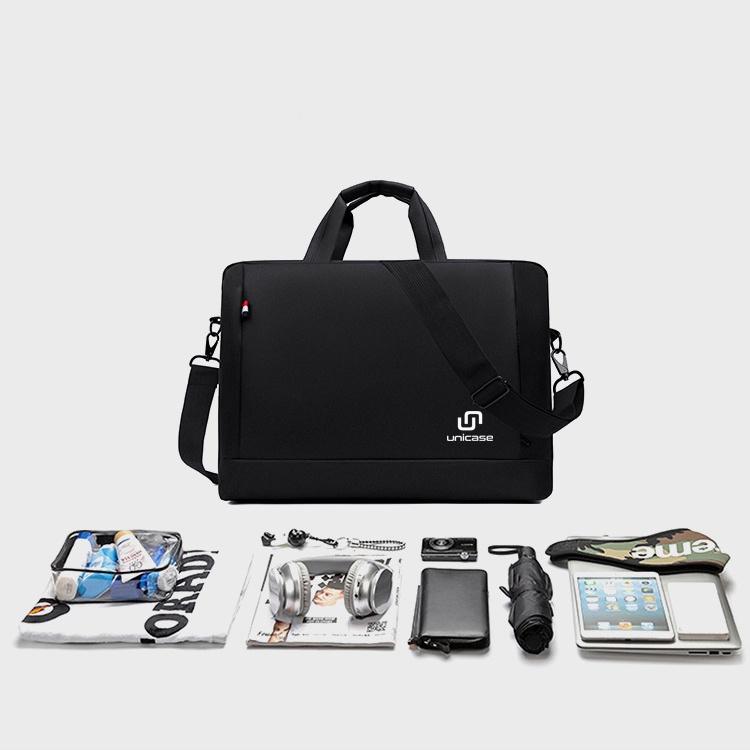 Túi xách laptop chống sốc công sở Unicase vải Oxford chống nước 15.6 inch - có quai đeo