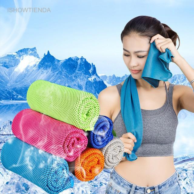 Khăn lạnh thể thao Fairy COOL - Hàng nhập khẩu (Đồ tập thể thao, gym, yoga)