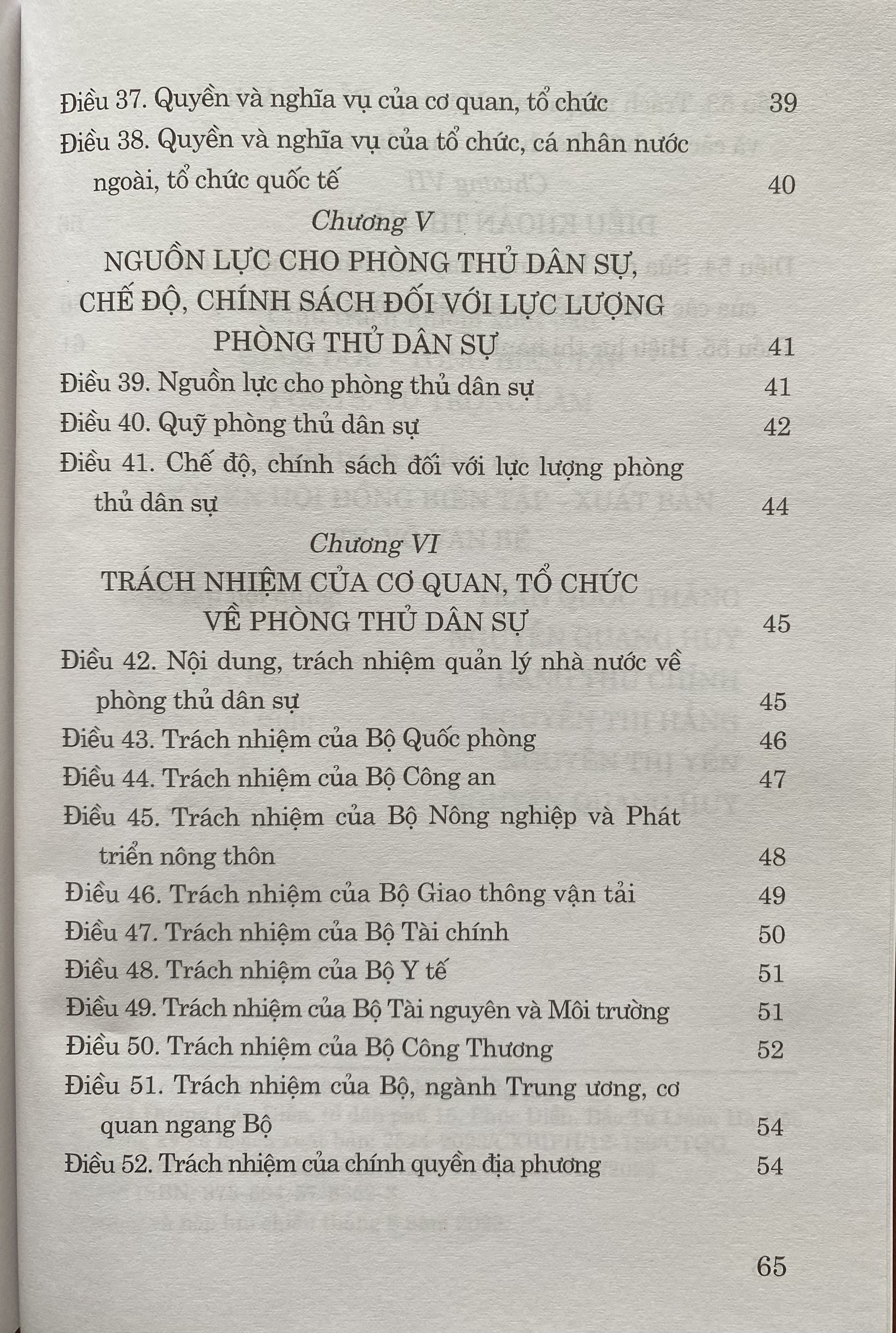 Sách - Luật Phòng Thủ Dân Sự