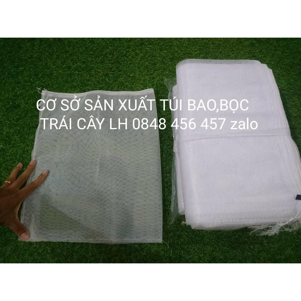 50 CÁI TÚI DÙNG ĐỂ BAO,BỌC NHO,NHÃN,BƯỞI DIỄM DA XANH