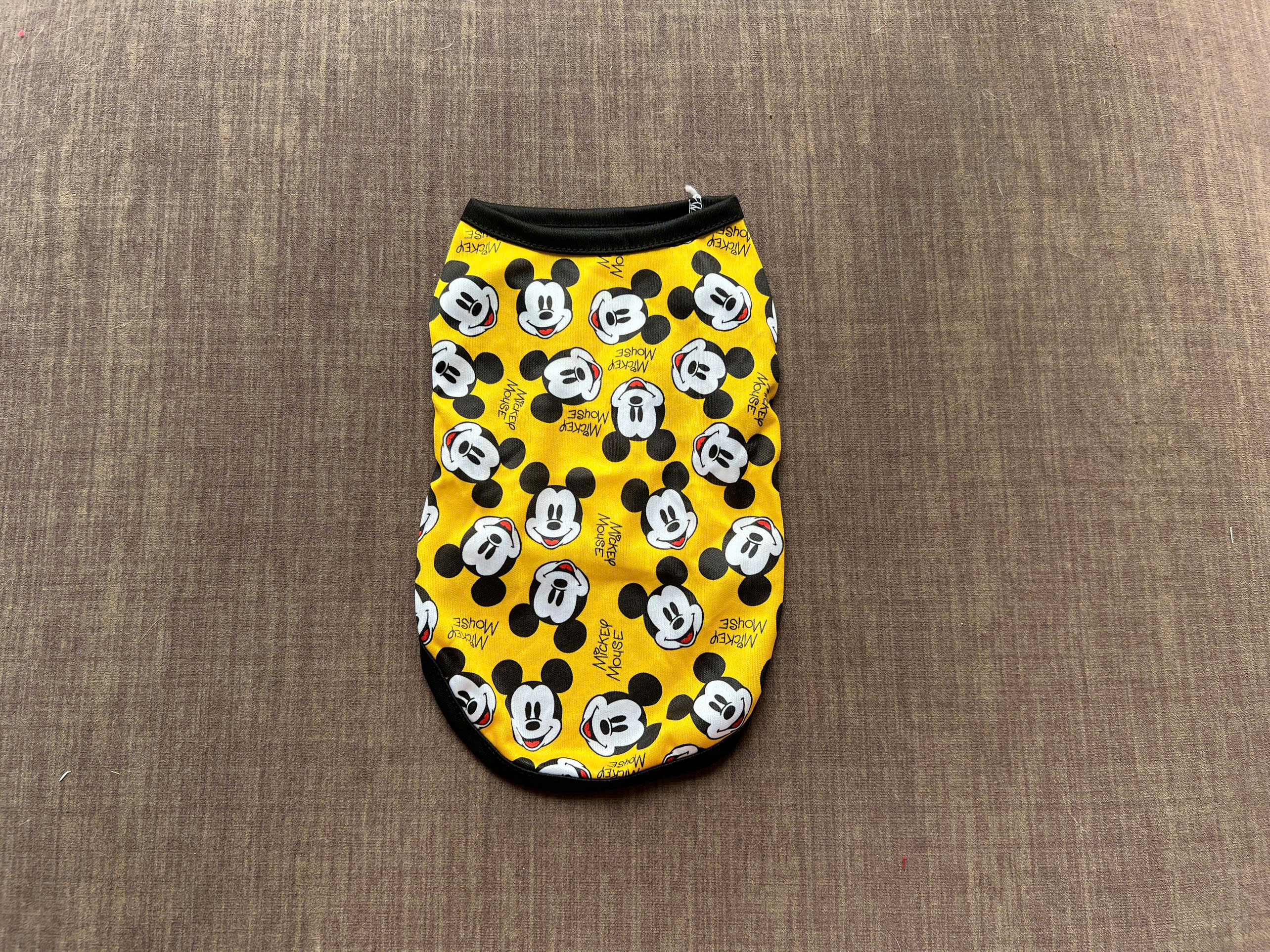 ÁO THUN BA LỖ  THÔNG HƠI SIÊU CUTE MICKEY TỪ 1-5KG DÀNH CHO THÚ CƯNG CHÓ MÈO