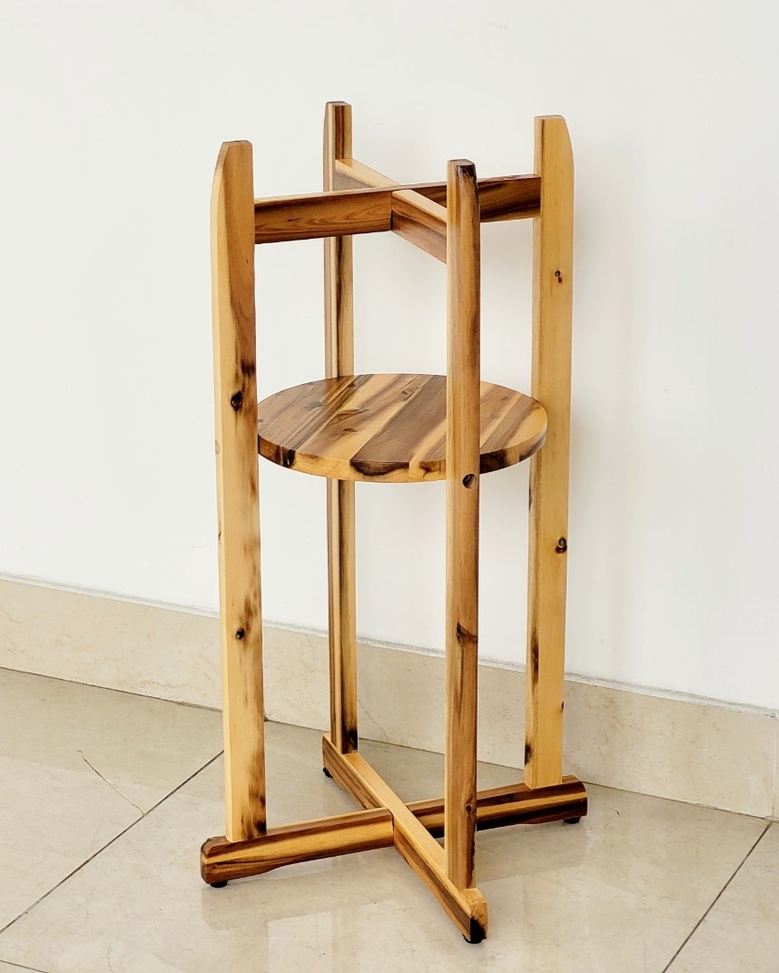 Kệ Gỗ Để Bình Nước 20 Lít, Kệ Gỗ Trang Trí - Hàng VN Xuất Khẩu