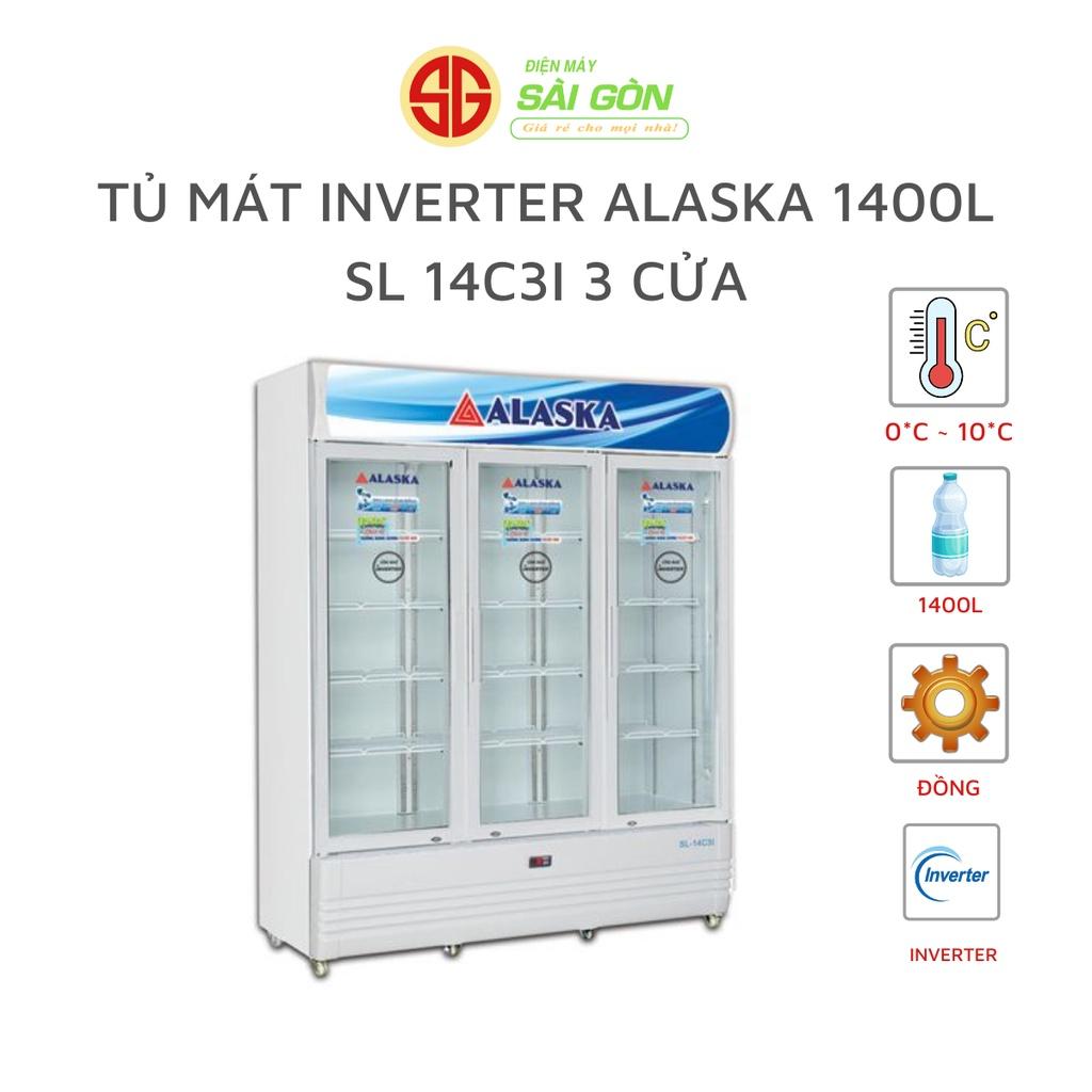 Tủ Mát Inverter Alaska 1400L SL 14C3I 3 Cửa HÀNG CHÍNH HÃNG chỉ giao Hồ Chí Minh