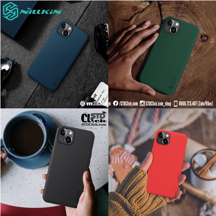 ỐP LƯNG DÀNH CHO ĐIỆN THOẠI IPHONE 13 NILLKIN NHỰA CỨNG VIỀN DẺO