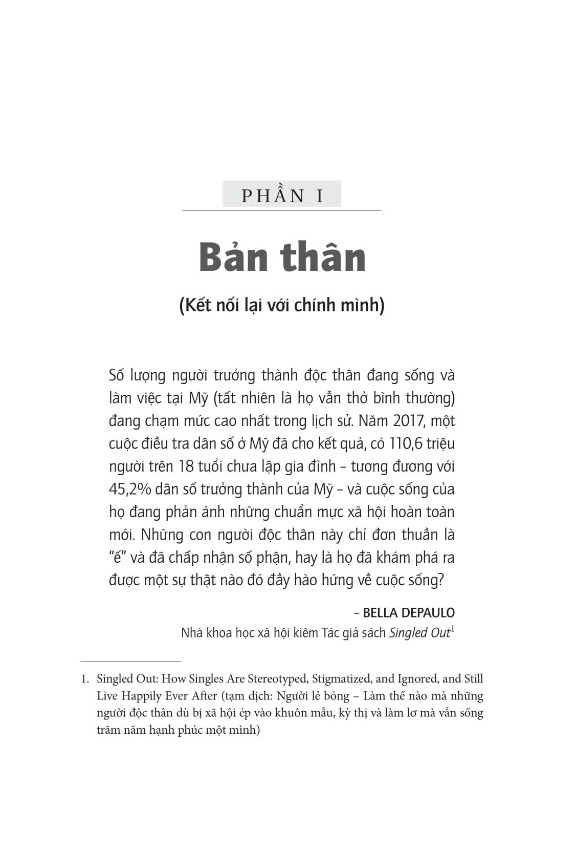 Độc Thân Không Phải "Ế"