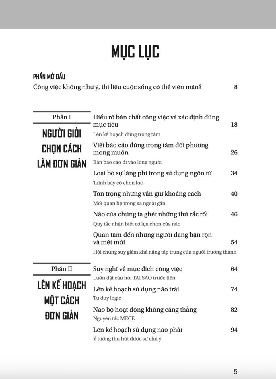 Người Giỏi Chọn Cách Làm Đơn Giản