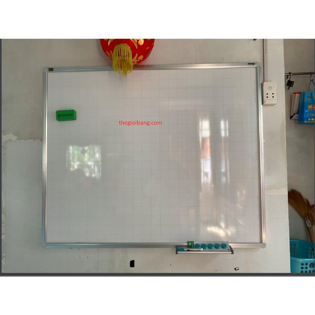 Bảng Từ Trắng Hàn Quốc Treo Tường - Tân Hà - Tặng Kèm Phụ Kiện - Kích thước 100x120cm, 120x150cm, 120x160cm, 120x180cm