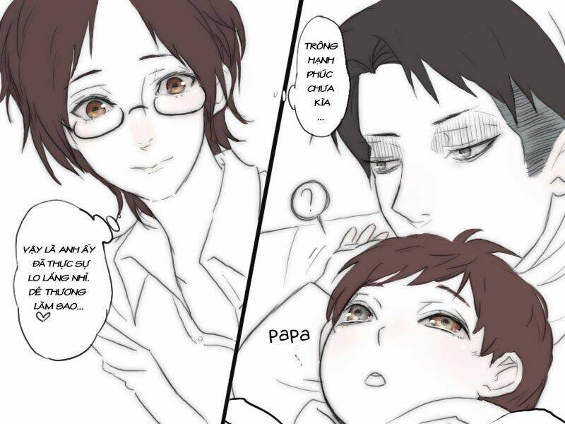 tấn công người khổng lồ - doujinshi levihan chapter 19 14