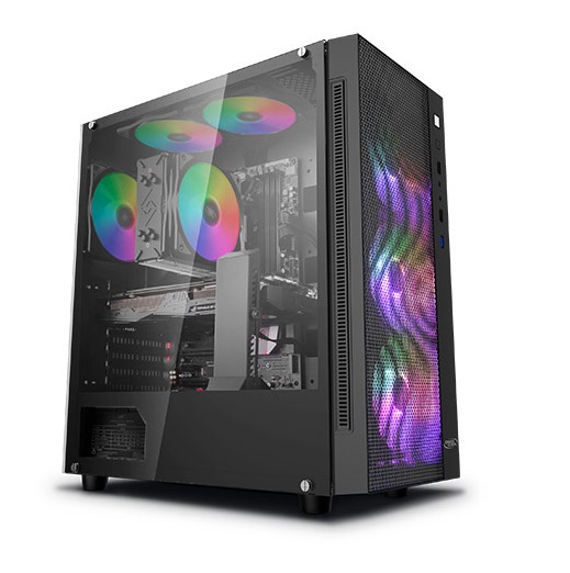 Vỏ Case Thùng Máy Deepcool Matrexx 55 Mesh ADD-RGB 4F - Hàng Chính Hãng