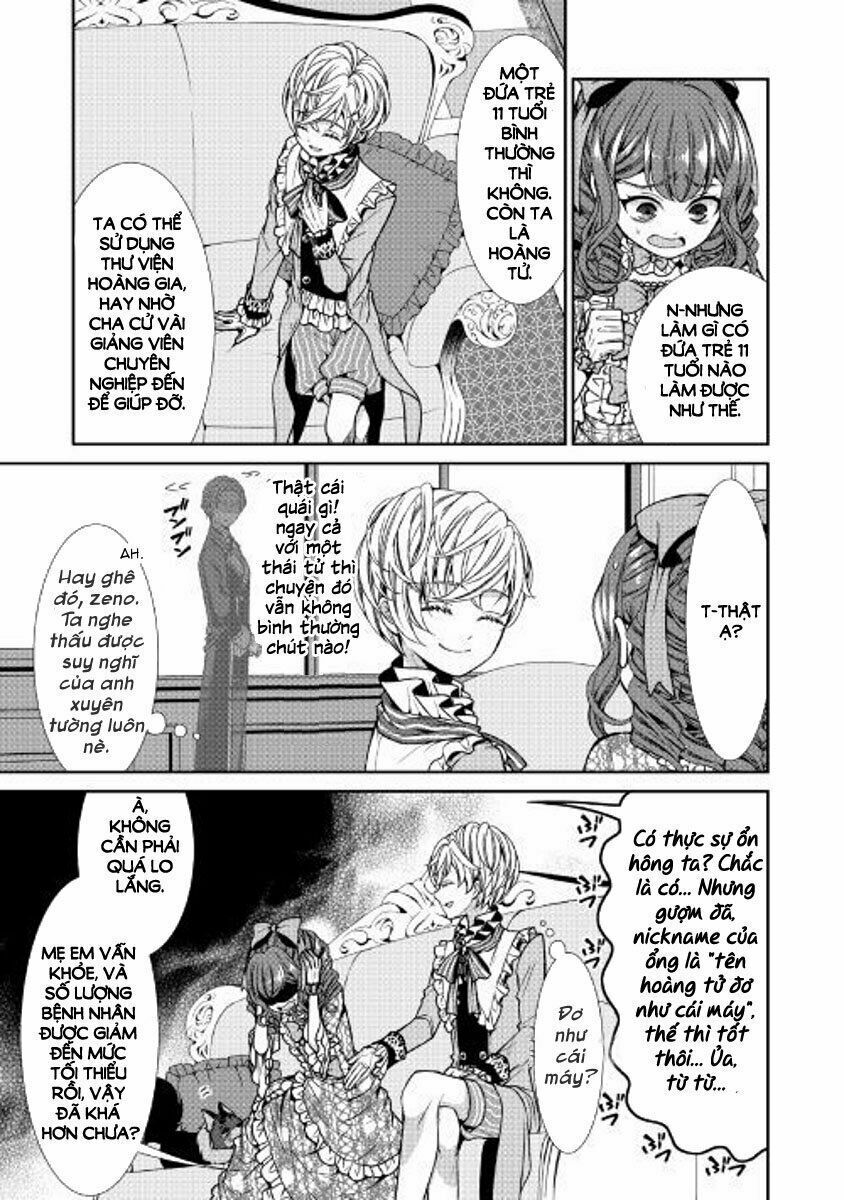 nhật ký theo dõi vị hôn thê tự nhận mình là nữ phụ phản diện 1 chapter 2 23