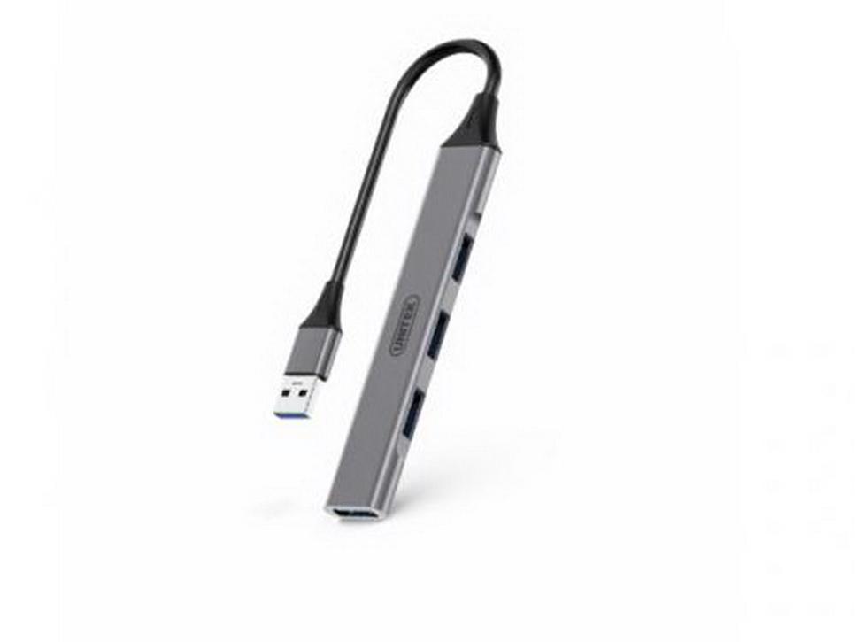 CÁP MÁY TÍNH CHUYỂN ĐỔI CỔNG TYPE-C RA 4 CỔNG HUB USB 3.0 H204B - HÀNG CHÍNH HÃNG