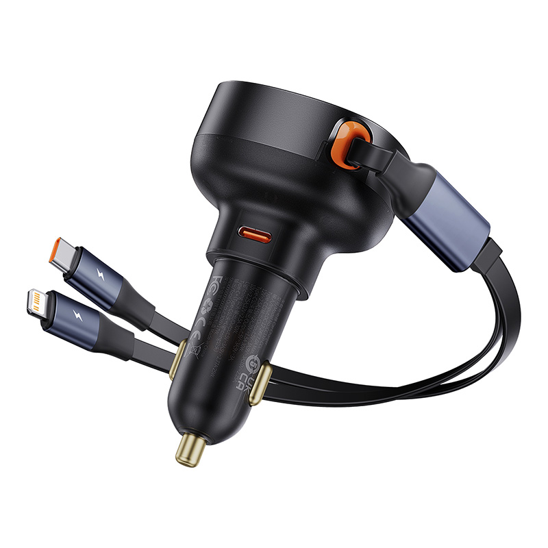 Tẩu Sạc Nhanh Ô Tô Baseus Enjoyment Pro Car Charger 55W/60W (Hàng chính hãng)