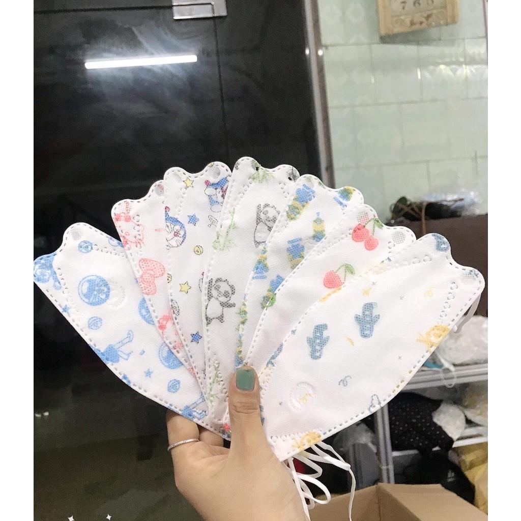 Combo 20 Túi Khẩu Trang cho bé KF94 Đại Phát Công Nghệ Dập Hàn Quốc, Thiết Kế Thời Trang, Kháng Khuẩn