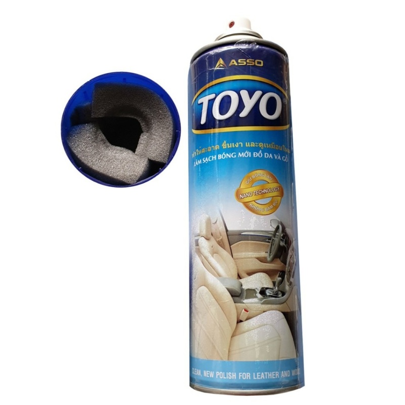 Chai Xịt Bóng Da, Bóng Gỗ Toyo (500ml)