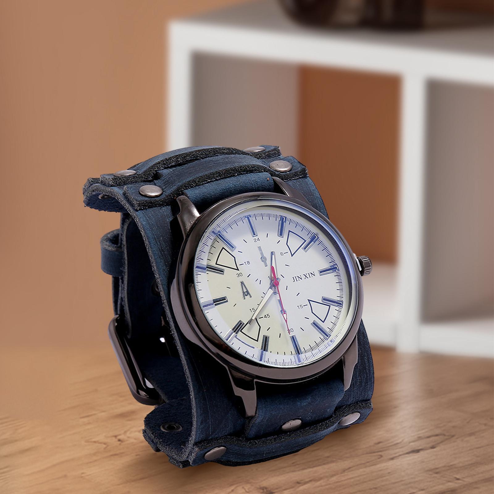 Leather Pointer  Bracelets Three Pointers  Movement Retro