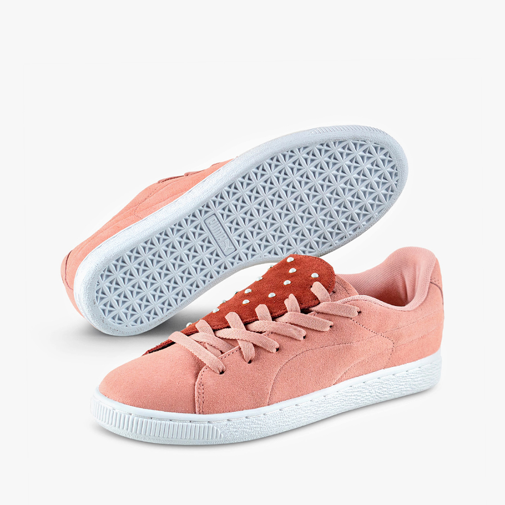 PUMA - Giày sneakers nữ Suede Crush Pearl Studs 370380-01