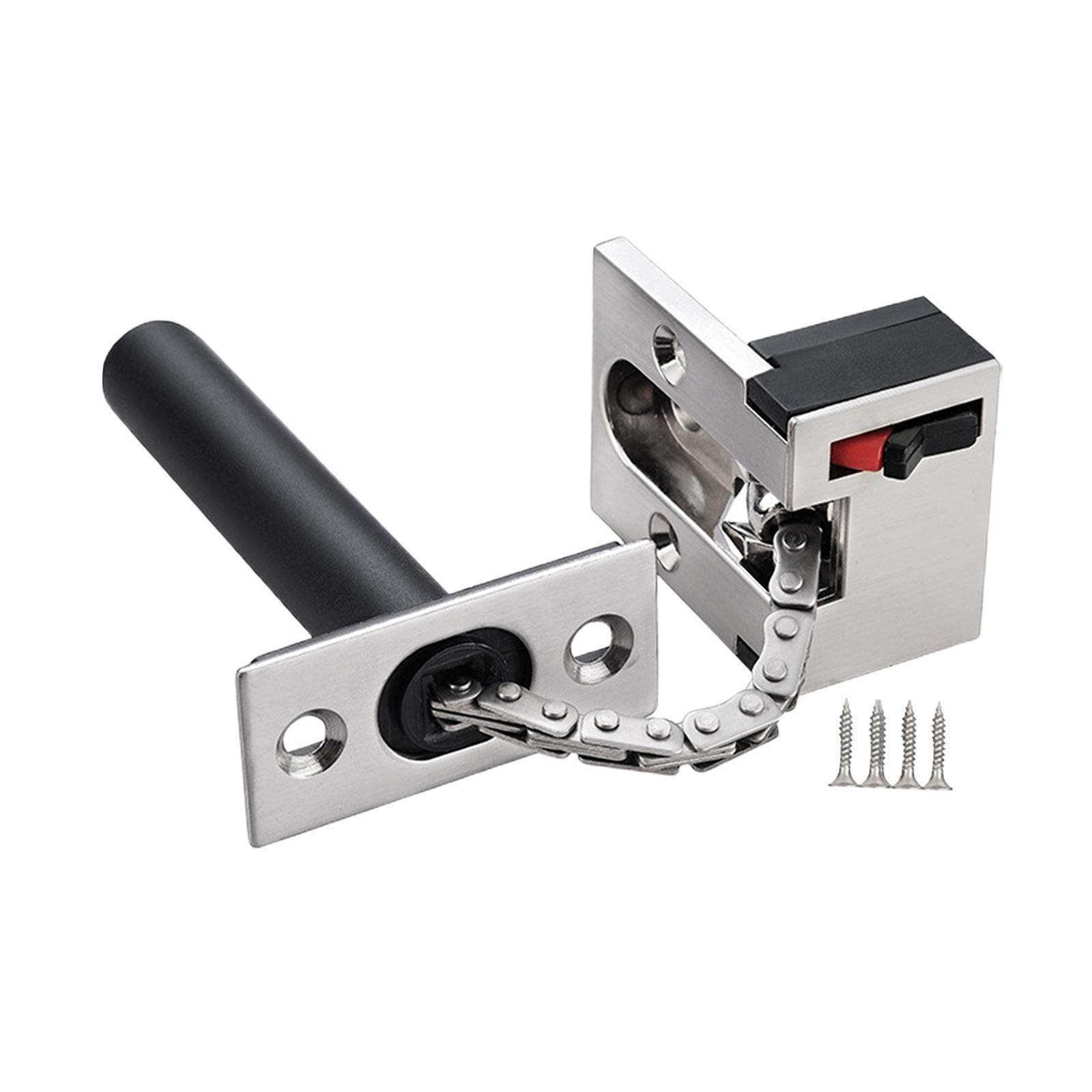 Door Chain Lock Gate Hardware Anti Stole Press Chain Lock Bolts Lock for Door