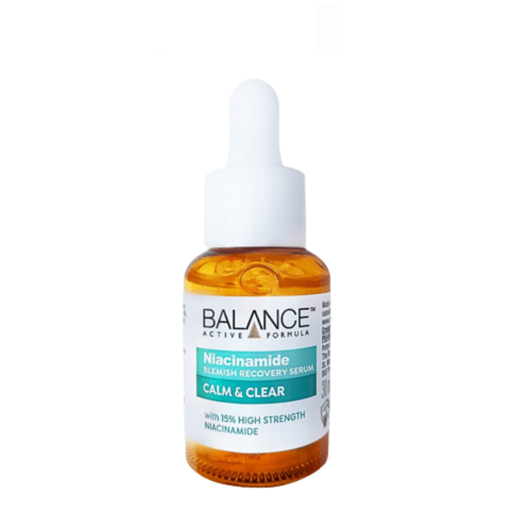 Bộ sản phẩm ngừa mụn, giảm thâm và làm sáng da Serum Balance 12% Vitamin C Supershot và Niacinamide ILIVING-BALCB2SR