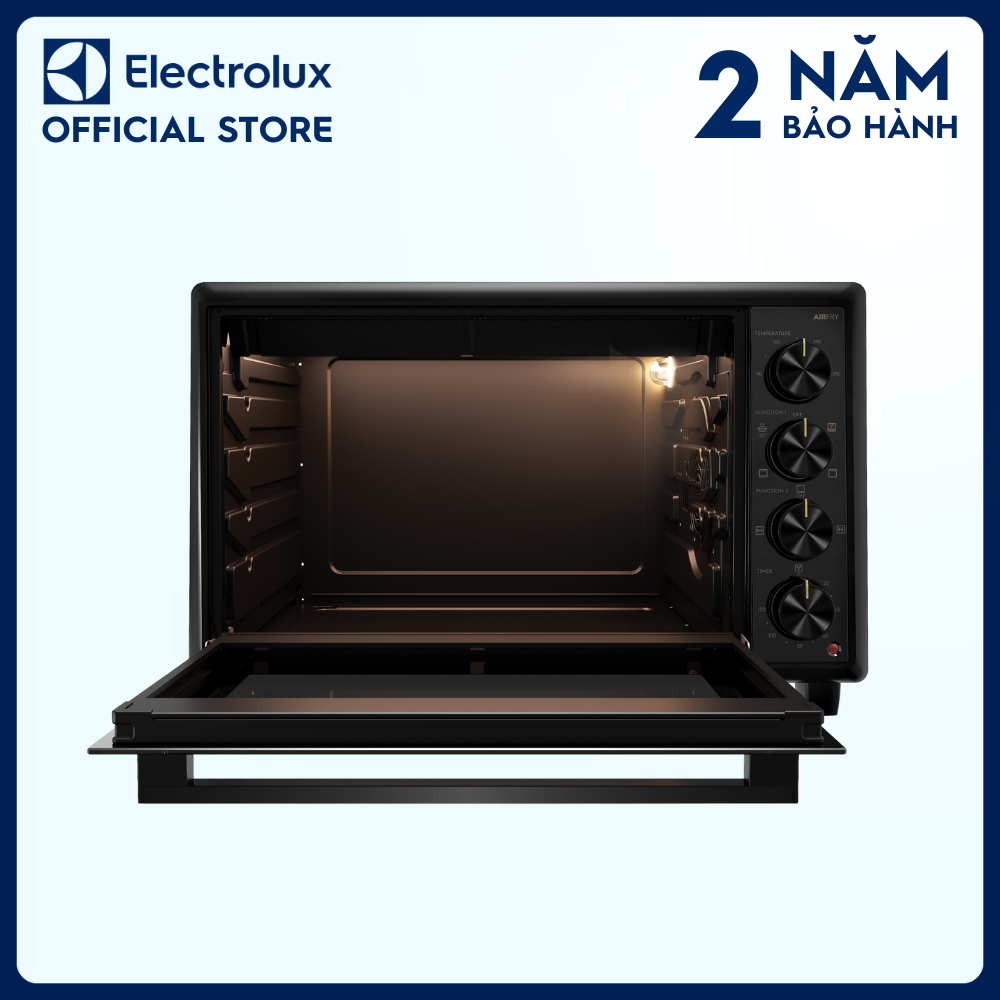 Lò nướng để bàn Electrolux UltimateTaste 700 56L - EOT5622XFG - Chức năng AirFry 4 trong 1 cho món chiên không dầu, quay giòn hoàn hảo