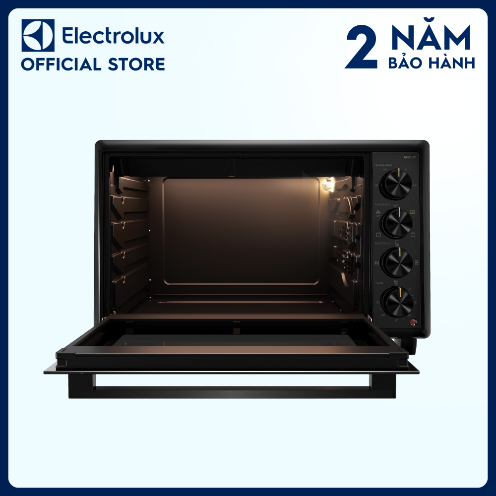 Lò nướng để bàn Electrolux UltimateTaste 700 56L - EOT5622XFG - Chức năng AirFry 4 trong 1 cho món chiên không dầu, quay giòn hoàn hảo [Hàng chính hãng]