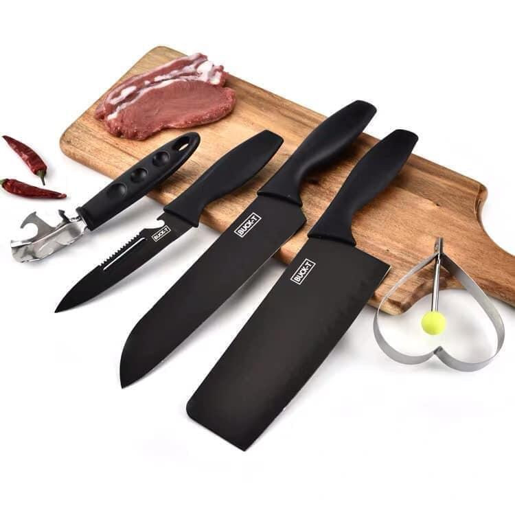 Set Dụng Cụ Bếp 5 Món Thép Không Gỉ Cao Cấp – Bền Đẹp, Dùng Lâu Không Gỉ