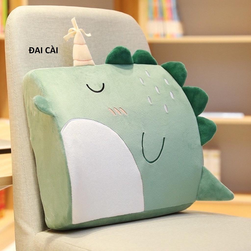 Gối Tựa Lưng Văn Phòng CAO SU NON VỎ THÁO RỜI Hoạt Hình SBK109