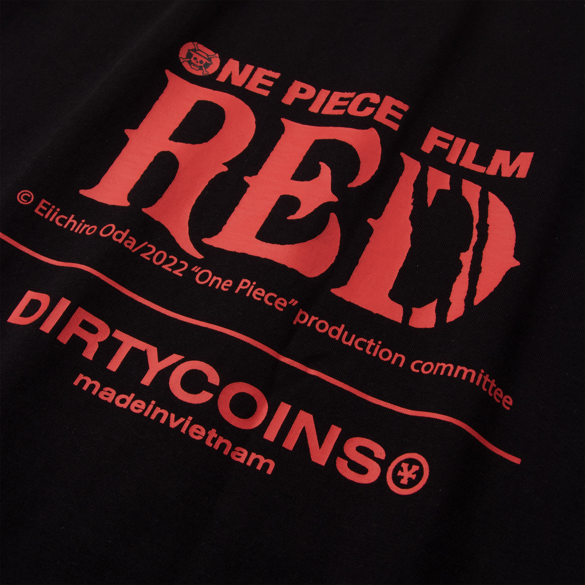 Áo Thun DirtyCoins x One Piece Film:Red The Crew T-shirt