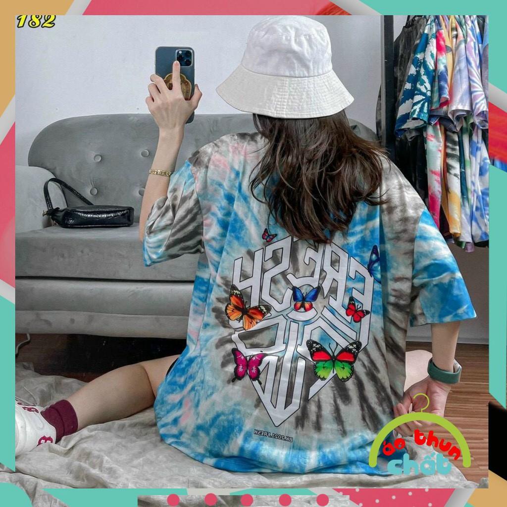 Áo thun tay lỡ form rộng nam nữ Oversize, áo phông Unisex cá tính