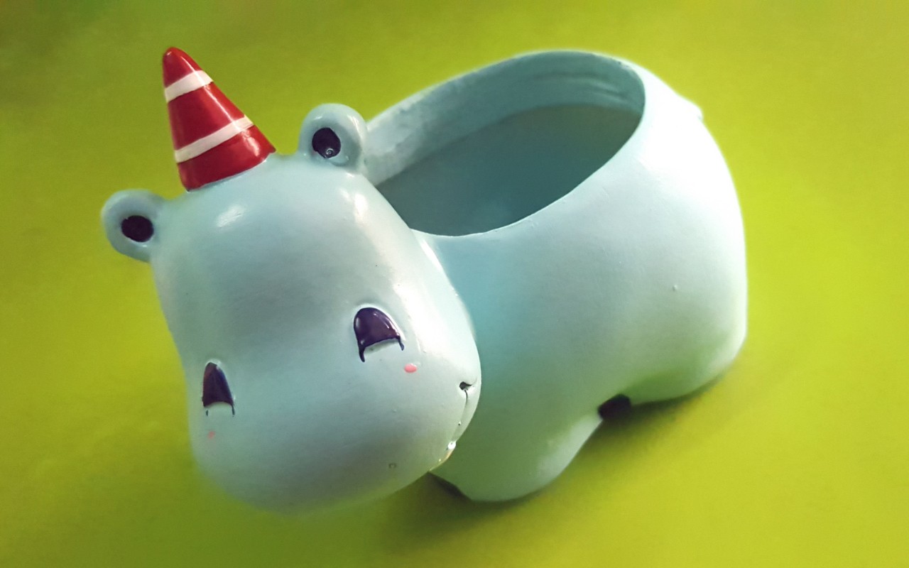 Chậu Tượng Tiểu Cảnh Thú Kute Mini