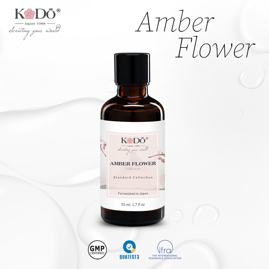 KODO - Amber Flower - Tinh Dầu Nước Hoa Thơm Phòng Nguyên Chất - Standard Collection - 10ml/50ml/110ml/500ml