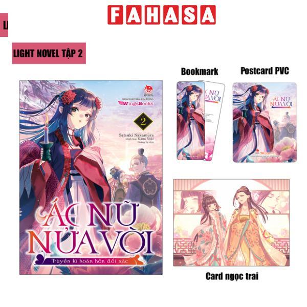 Sách - [Light Novel] Ác Nữ Nửa Vời - Truyền Kì Hoán Hồn Đổi Xác - Tập 2 - Tặng Kèm Bookmark + Postcard PVC + Card Ngọc Trai
