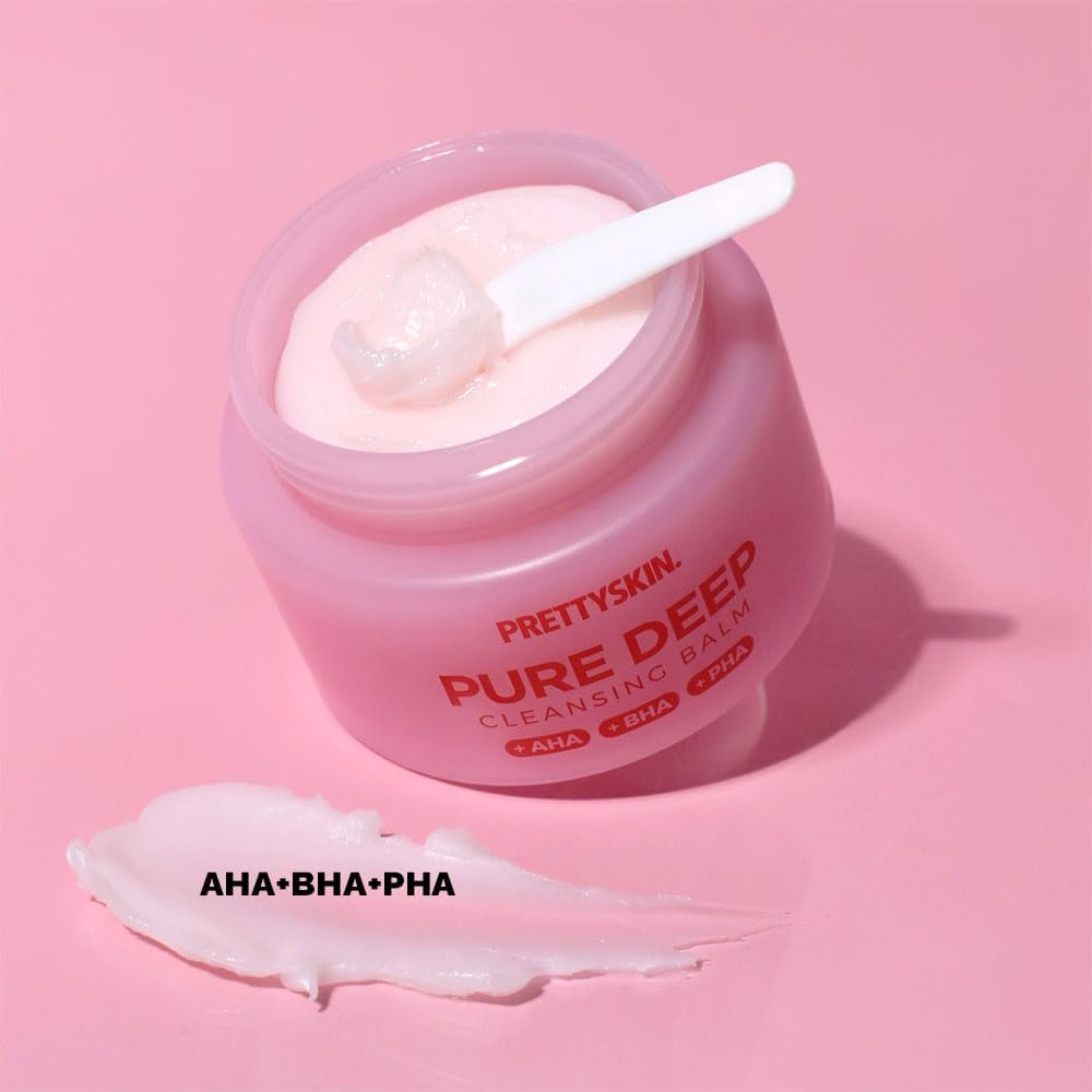 Sáp tẩy trang làm sạch dầu thừa, bụi bẩn, mụn đầu đen Pretty Skin Pure Deep Cleansing Balm 100ml