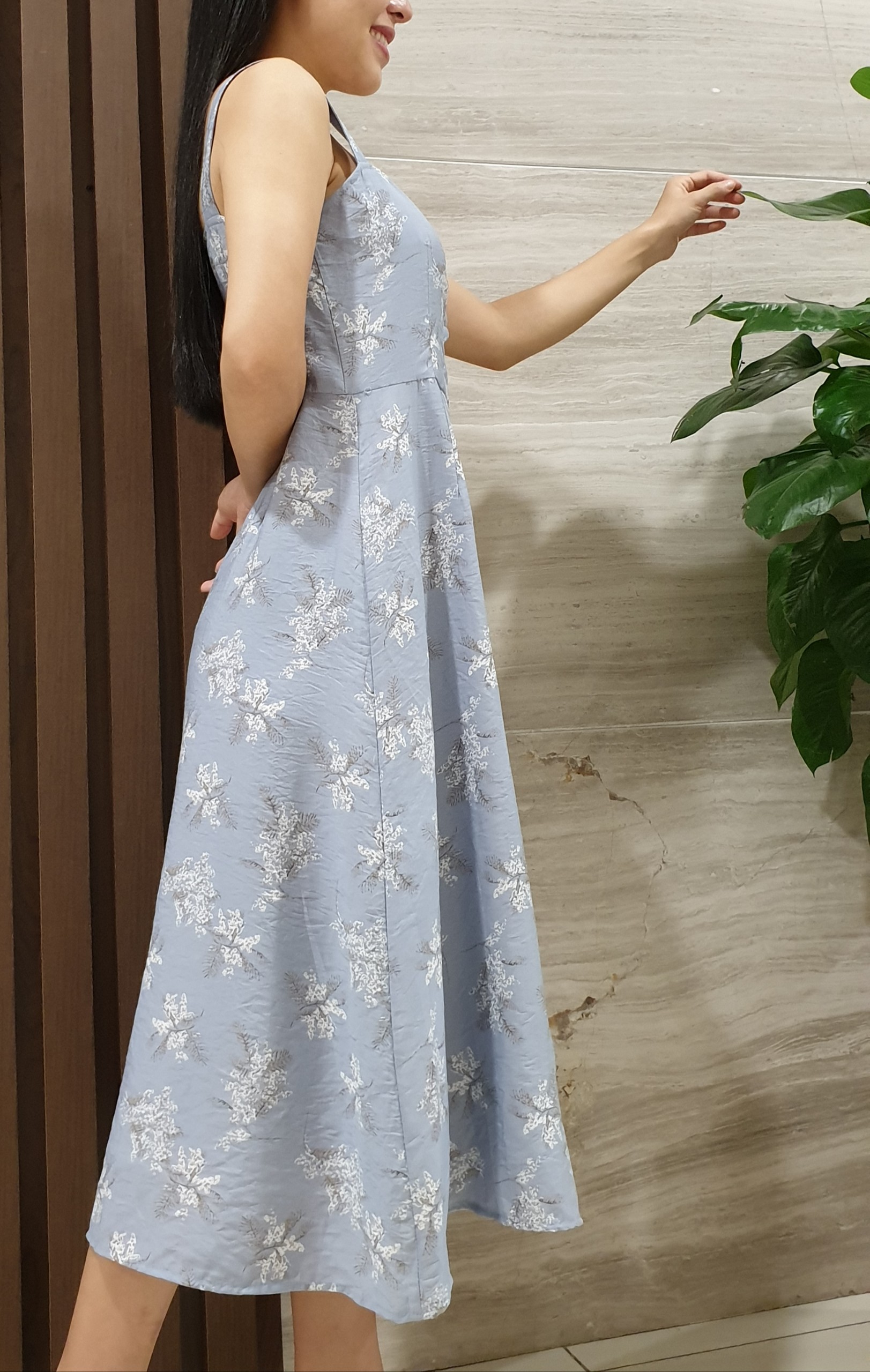 Đầm voan dây A08