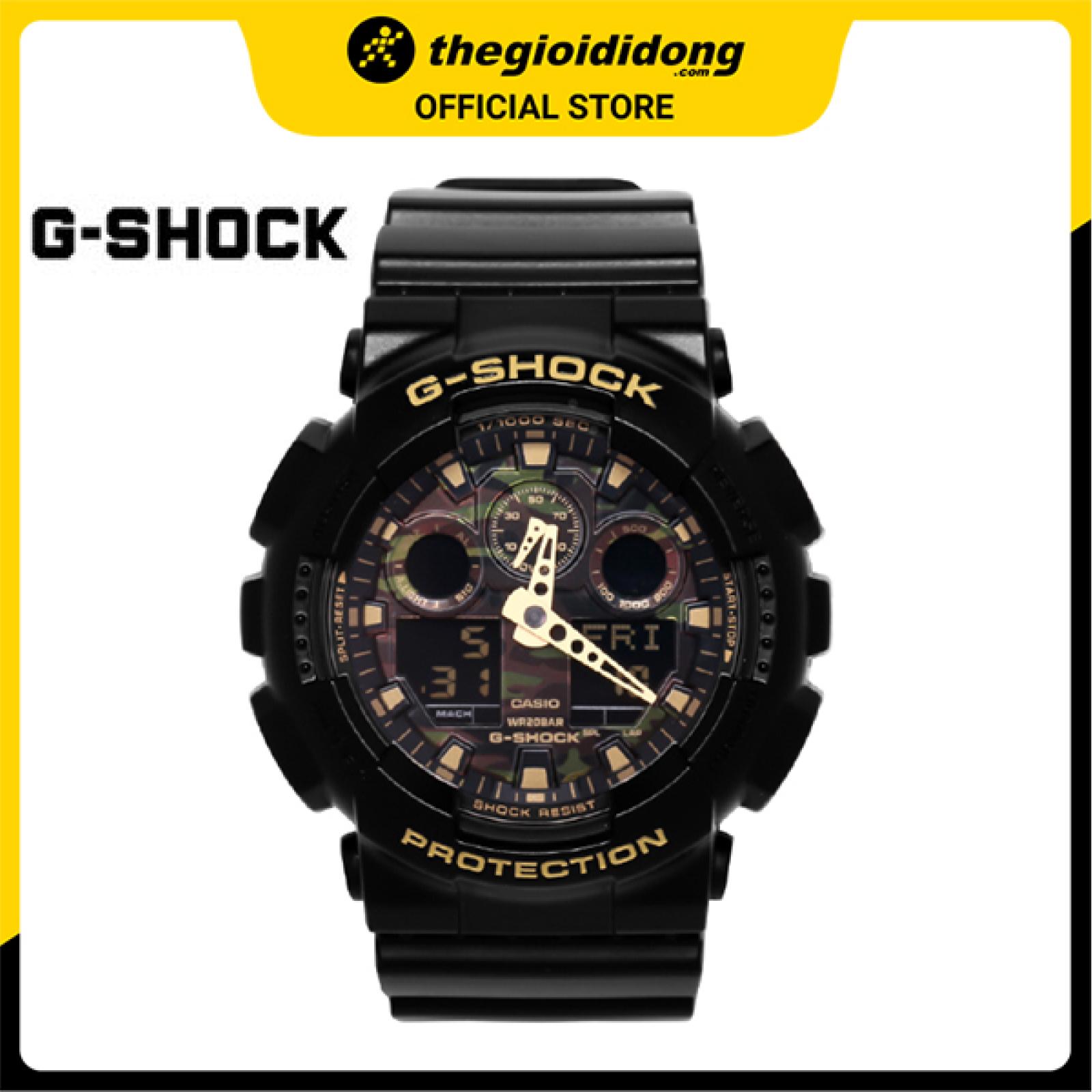 Đồng hồ Nam G-Shock GA-100CF-1A9DR - Hàng chính hãng