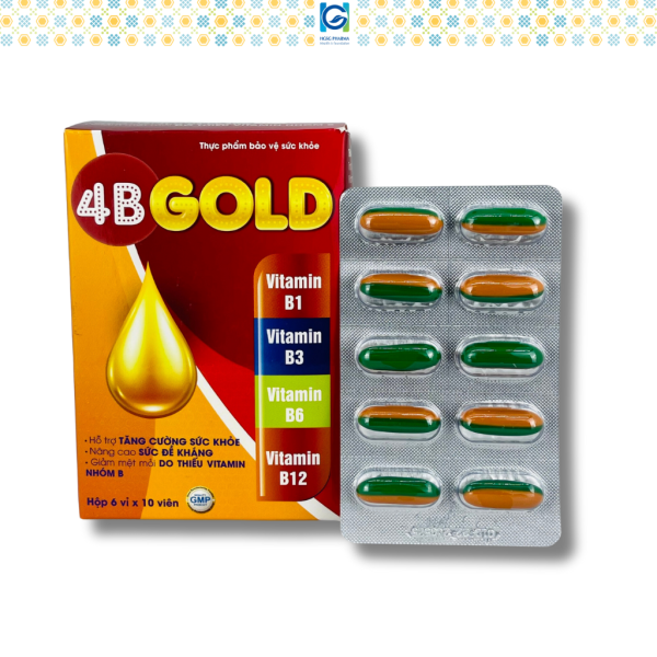 Viên uống bổ sung vitamin 4B GOLD