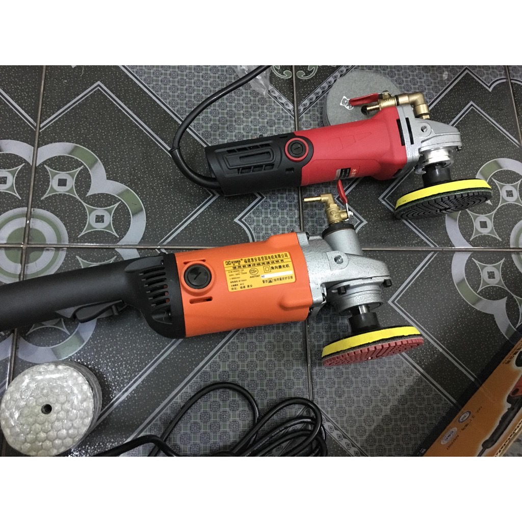 Máy đánh bóng 6 tốc độ có vòi nước